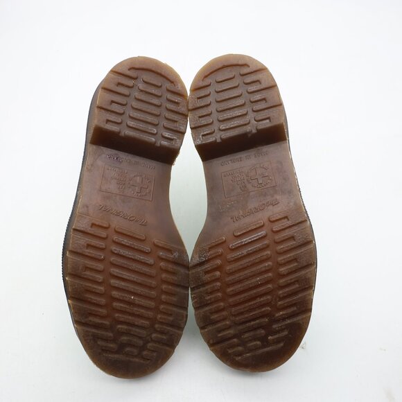 Doc Dr. Marten's Women's UK 4 US 6 Steel Toe Green Patent Leather England - Picture 7 of 12